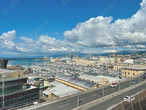 porto di genova italia, port of genoa italy 