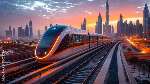 Dubai Metro is the fastest and most luxurious transport system in the world