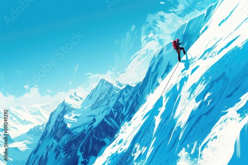 Frozen Ascent: A Himalayan Climber's Journey