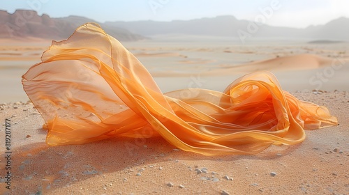  the desert, a silk scarf appears as if conjured by magic
