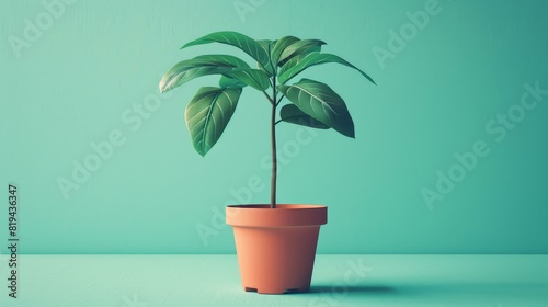 A houseplant evolves into a sentient being, harboring mysterious intentions.