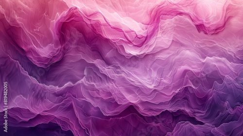 The image is a purple and pink abstract painting. It has a soft, dreamy feel and looks like it was created using watercolors.