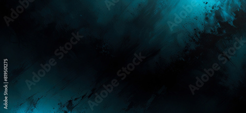 Cyan Blue Abstract painting background