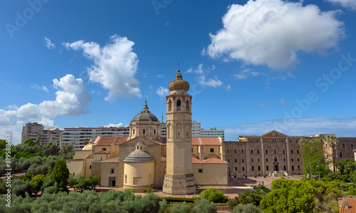 Cathedral of Santa Maria Assunta in the center of Oristano city