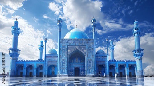  The Blue Mosque, Mazar-i-Sharif (Afghanistan)