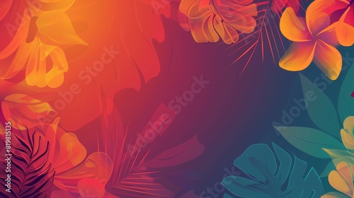 A great banner template for Asian American Native Hawaiian Pacific Islander Heritage Month with space for text. AAPI AANHPI abstract background.