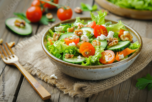 Salad plate, Healthy food, Fresh greens, Salad photography, Healthy diet