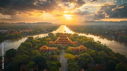 Imperial City in Hue, Vietnam