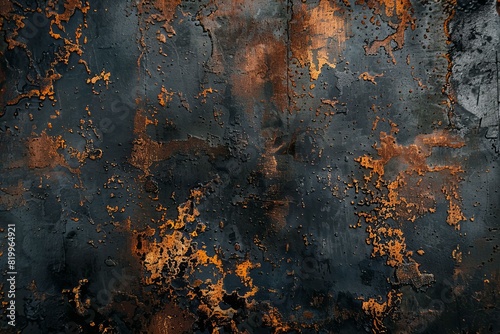 Featuring a dark background with lots of rust, high quality, high resolution