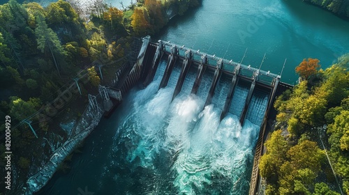 A hydroelectric power plant