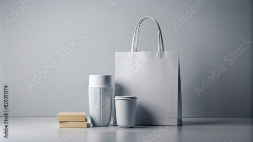 Empty space with a product placement, designed for promotional use