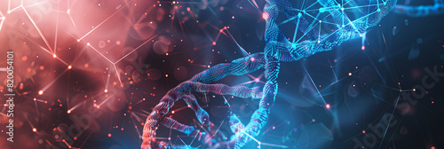 Digital healthcare networks ensure that doctors have immediate access to vital genetic information, enabling them to study the DNA double helix for potential genetic mutations that