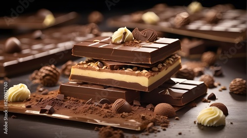 Best Products of Chocolate on Chocolate Event" with visually captivating imagery. From artisanal chocolate bars to decadent chocolate desserts, these stunning visuals will transport you to this chocol