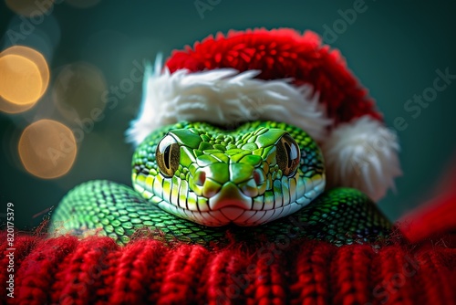 snake santa hat head cruel green eyed best year king thieves