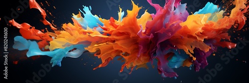 A graphics resource collection with artistic splashes.