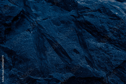 blue background of stones, mining origin