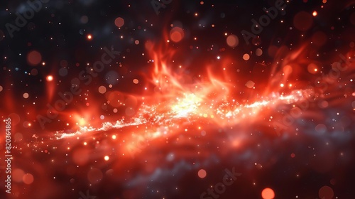 A simulation of the formation of the cosmic web over billions of years