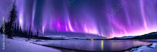 aurora boreal purpura