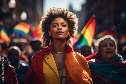Pride month, lgbt community lesbian bisexual gay parade flag rainbow, colourful freedom happy together tolerance homo proud banner copy space poster.