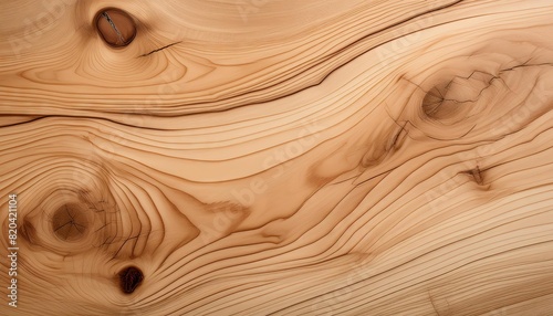 Natural Wooden Grain Patterns Close-Up