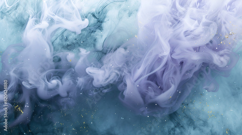 textura de fondo de efecto humo con humo violeta y azul tonos grises, vibraciones y movimientos color realista con espacio para copiar
