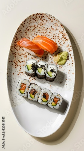 high view maxi sushi plate