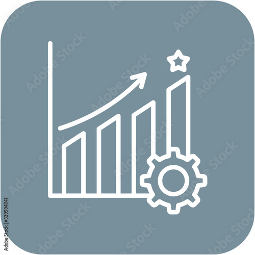 Efficiency vector icon. Can be used for Business Performance iconset.