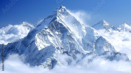 Photo of the Himalayan mountains