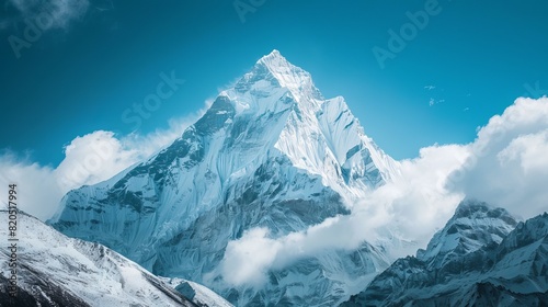 Photo of the Himalayan mountains