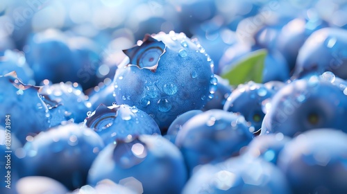 Transport your audience to a mesmerizing world where each plump blueberry is a vibrant jewel