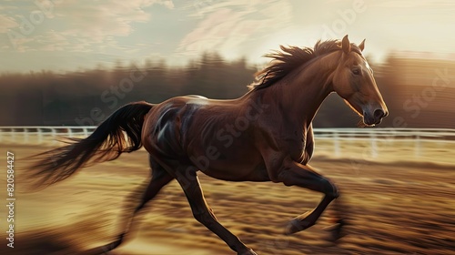 a horse race on their horses to the finish line. Traditional European sport