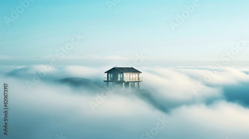 雲の上の一軒家