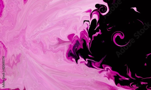 abstract background with liquid effect by procreate