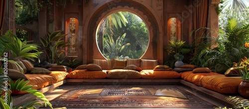 Moroccan RiadStyle Capsule House A Modern Fusion of Cultural Heritage and Sustainable Living