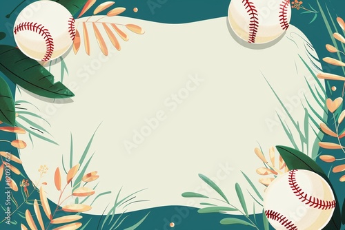 High-contrast photo of a minimalist arrangement: baseballs positioned at the periphery of a high-key white background, creating a stark contrast for text