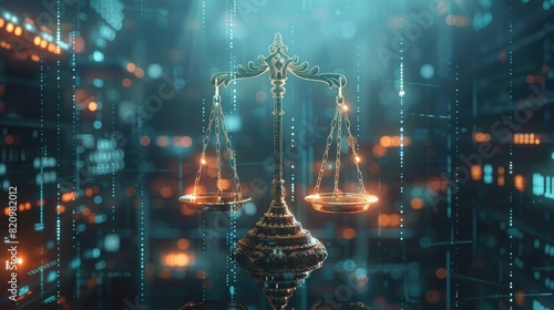 Digital Justice: Futuristic Scales of Law in a Virtual Environment