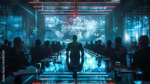 Virtual Financial Conference: Holographic Presenters Immersive Future of Business Events