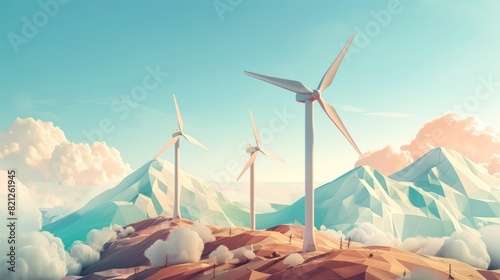 Wind energy reduces greenhouse gas emissions and promotes sustainable energy