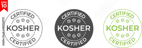 Kosher food. Kosher certified