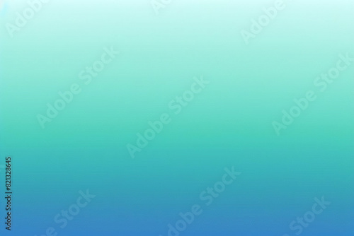 Fondo verde azul degradado de color, textura de ruido grunge de grano, papel tapiz abstracto de color verde azulado, efecto acuarela