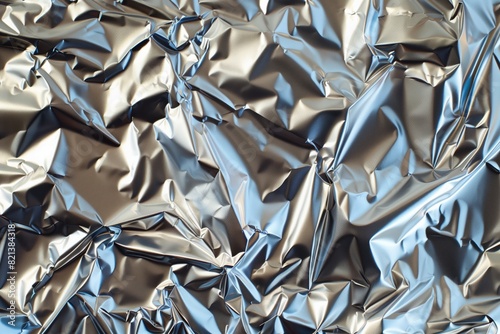 Shiny aluminum background