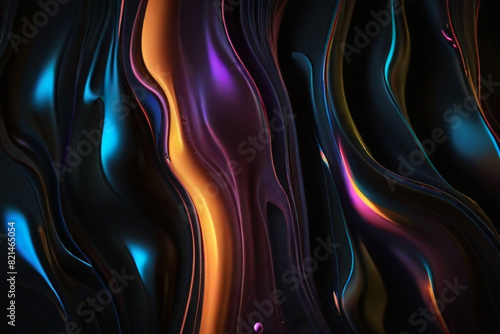 Liquid texture abstract background vector illustration