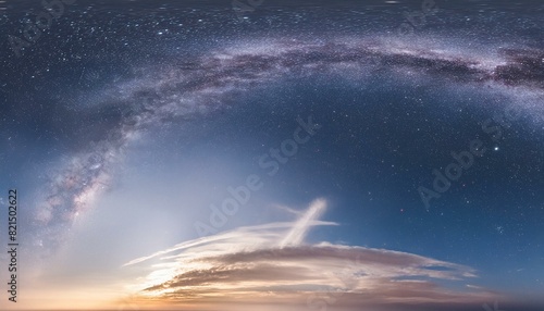 360 degree space nebula panorama equirectangular projection environment map hdri spherical panorama space background with nebula and stars
