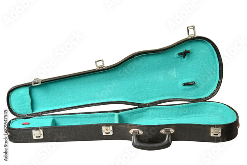 hard case used protection for violin string instrument played with bow orchestra music and classical Brazilian fiddle