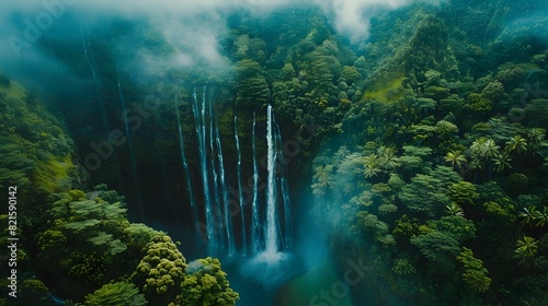 Majestic Akaka Falls A Tropical Waterfall Oasis in the Heart of Hawaii s Big Island