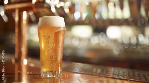 With foam cascading down the sides, the glasses of beer beckon with their frothy allure, inviting thirsty patrons to quench their thirst and savor the taste of hops and barley.