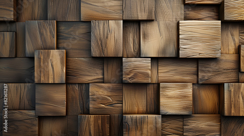 pared muro de madera cuadro decorativo fondo con textura tipo madera estilo y decoración en tercera dimensión 3d
