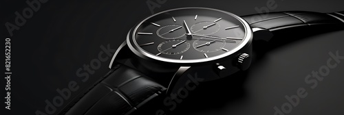 Elegant and minimalist design for a luxury watch