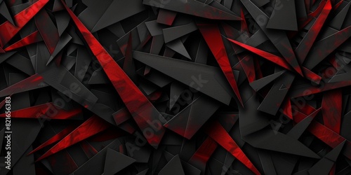 red and black abstract aggressive background