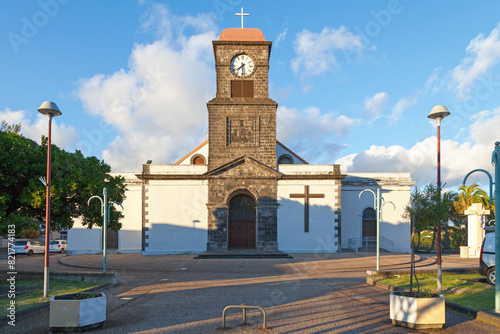 The Church of Saint-Joseph in Saint-Joseph de La Réunion